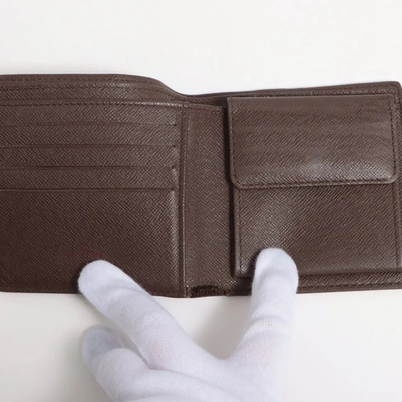 Louis Vuitton Damier  Portefeuille Marco NM Wallet Brown - N61675 - Picture 3 of 10